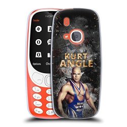 Official Wwe LED Image Kurt Angle Soft Gel Case For Nokia 3310 2017
