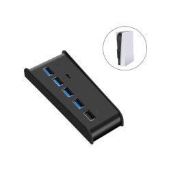 5 Port USB 3.0 Hub For PS5 CONSOLE PS5 Digital Edition Console
