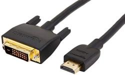 Amazonbasics HDMI To Dvi Output Adapter Cable - 3 Feet Latest Standard 10-PACK