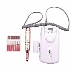 Eleven Ever Electric Nail Drill Professional Portable Nail File Drill Grinder Manicure Pedicure Tools For Polishing Sanding Removing Gel And Acrylic Nails Silver ...