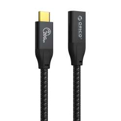 Orico USB3.2 Type-c 0.8M PD100W 20GBPS Cable CY32-10-BK-BP