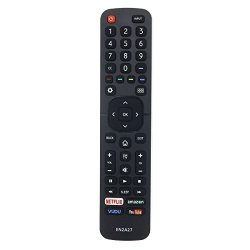 Aurabeam EN-2A27 Replacement Tv Remote Control For Hisense Television With Netflix Vudu Amazon And Youtube Buttons EN2A27 179430