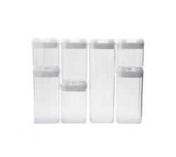Trendz 7 Piece Airtight Food Container canister Set