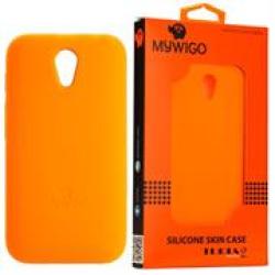 MyWiGo CO4192O Silicon Orange Bumper For Turia 2 - Orange Retail Box Limited 1 Year Warranty Durable Offers Superior Protection For The Screen.
