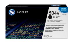 HP 504A Black Original Laserjet Toner Cartridge - 5000 Pages - Black - 1 PC S