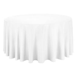 Table Cloth - MINI Matt - Round - White