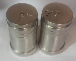 Medium Size Salt Or Spice Container Each