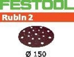 Festool Sanding Discs Stf D150 16 P180 RU2 10 Rubin 2 499115