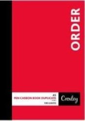 Croxley JD22PS A5 Order Pen Carbon Book Duplicate