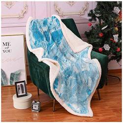 Soft Blanket Soft Throw Blankets Marble Shady Rock Surface Pattern Pet Blanket 60"X80