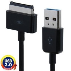 Alicewu Wjh USB 3.0 Data Cable For Asus Eeepad TF101 TF201 TF300 TF700 Length: 1M Black