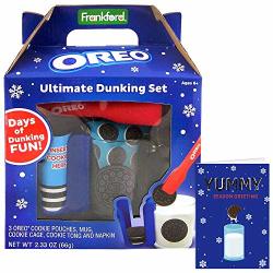 Oreo Mug Ultimate Dunking Gift Set Dunkable Holiday Cookie Snack Packs |1 Handcrafted Holiday Card.