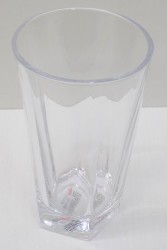 6 Piece Heavy Quality Glass Set With Thick 5 Corner Base Design