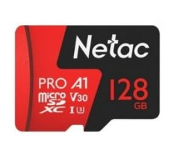 Netac P500 Extreme Pro 128GB U1 Microsdxc Card NT02P500PRO-128G-R