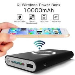 10 000MAH Qi Wireless Smartphone Charger And Power Bank
