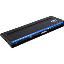 Targus USB 3.0 Dual Superspeed Docking Station With Power Black