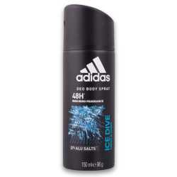 Adidas Men Deodorant Body Spray 150ML - Ice Dive