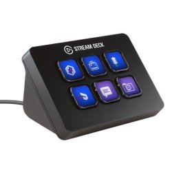 Stream Deck MINI Compact Live Production Controller With 6 Customizable Lcd Keys Trigger Actions In Obs Studio Streamlabs Twitch Youtube And More Works