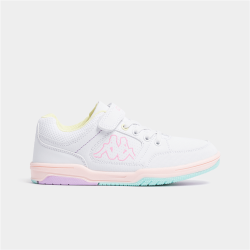 Kids Logo Kash White pink Sneaker