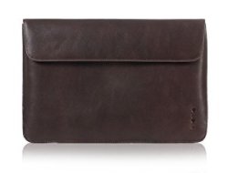 Knomo Leather Envelope Sleeve For 13 Inch Macbook Air - Brown