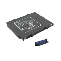 Hard Drive Hdd SSD Connector + Caddy Enclosure Bay For Hp Elitebook Folio 9460M 9470M 9480M