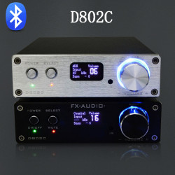 Fx-audio D802c Bluetooth Pure Digital Amplifier - Black With Adapter