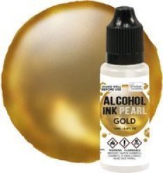 Alcohol Ink 12ML Gold Pearl