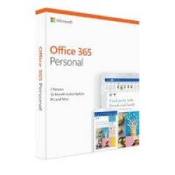 Microsoft Office 365 Personal Medialess1 Year 1 User
