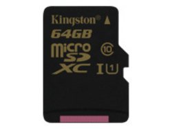 Kingston Microsdxc Uhs-i 64GB Sd Card SDCA10 64GB
