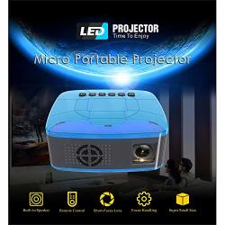 Zehui Pocket MINI LED Projector Video Game Projector Beamer Home Theater Projector Us Plug