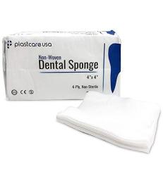 400 4X4 Non Woven Sponges 4 Ply Non-sterile Cotton Dental Gauze 2 Packs Of 200