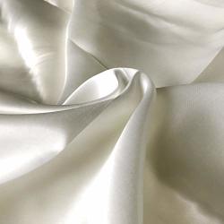 Crepe Back Satin Bridal Fabric Drapery Soft 60 Inches By the Yard (Purple)