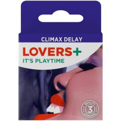 Lovers+ Condoms Extra-play 3 Condoms