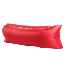 Inflatable Air Lounger - Red 240 X 70CM