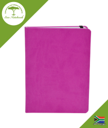 Eco Notebook Hard Cover A5 - Pink