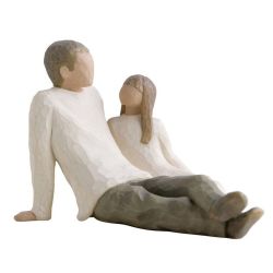 Willow Tree Figure - Father & Daughter