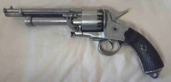 American Civil War Confederate Lemat Revolver Usa 1855. Replica Pistol