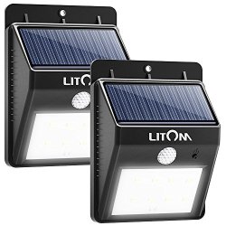 litom solar garden lights