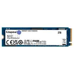 Kingston NV2 2000G 2TB M.2 2280 Pcie 4.0 Nvme Solid State Drive SNV2S 2000G