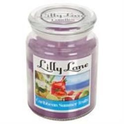 Lilly Lane Caribbean Summer Fruits Scented Candle