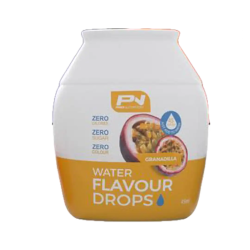 Water Flavour Drops 45ML Assorted - Granadela