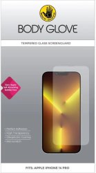 Body Glove Tempered Glass Screenguard For Apple Iphone 14 Pro - Clear