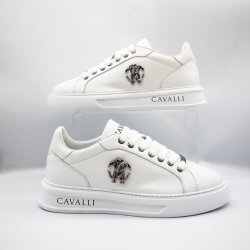 Roberto Cavalli 18706 Mens Shoe White - White 11