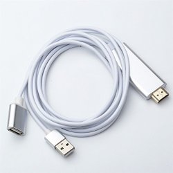 Junmin Lightning To HDMI Cable Adapter Lightning Digital Av Adapter HDMI Converter For Iphone 6 7 8 Samsung S6 S7 Plug And Play