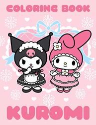 Kuromi Coloring Book: Kuromi Creature Coloring Books For Kids And Adults Gifted Adult Colouring Pages Fun