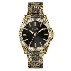 Guess Throne Gold Tone Analog Gents Watch GW0496G2
