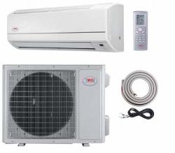 Ymgi 12000 Btu 16 Seer Ductless MINI Split Dc Inverter Air Conditioner Heat Pump System - 115 Volt With Free 15 Feet Installation Kit