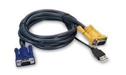 Eusso 1-TO-3 PS 2 Kvm 1.8M D-type Cable