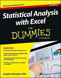 Statistical Analysis With Excel For Dummies