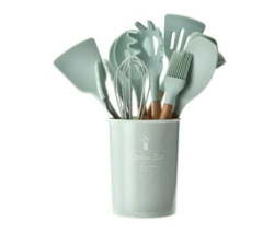 Cooking Utensil Set 11 Piece With Holder